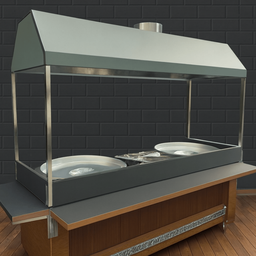 Doğalgazlı Tantuni Tezgahı Tam Takım -57 resimi