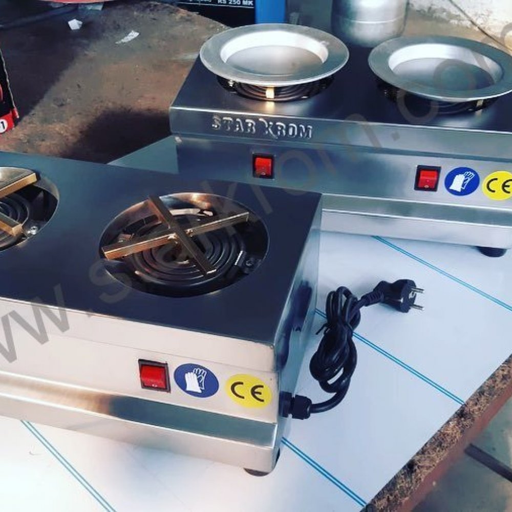 Elektirikli Künefe Pişirim Ocağı Otomatik Dönerli resimi