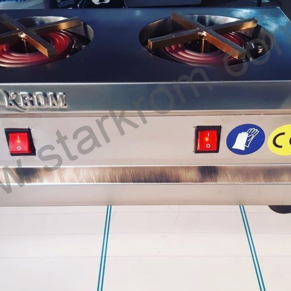 Elektirikli Künefe Pişirim Ocağı Otomatik Dönerli resimi