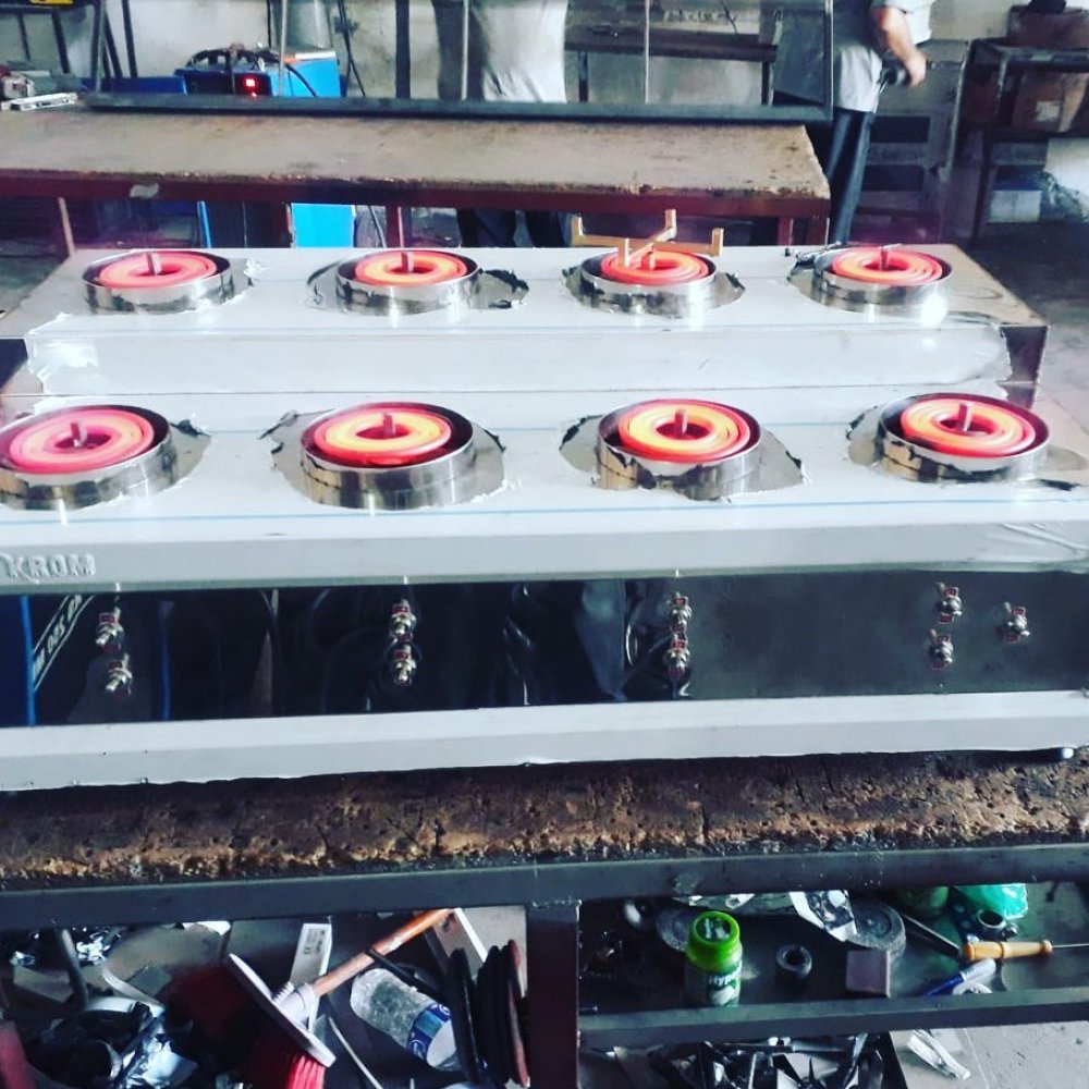 Elektirikli Künefe Pişirim Ocağı Otomatik Dönerli Monaco Model resimi