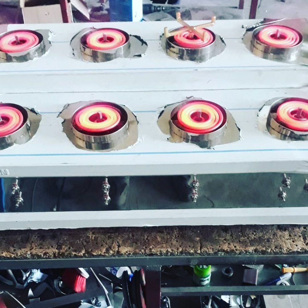 Elektirikli Künefe Pişirim Ocağı Otomatik Dönerli Monaco Model resimi