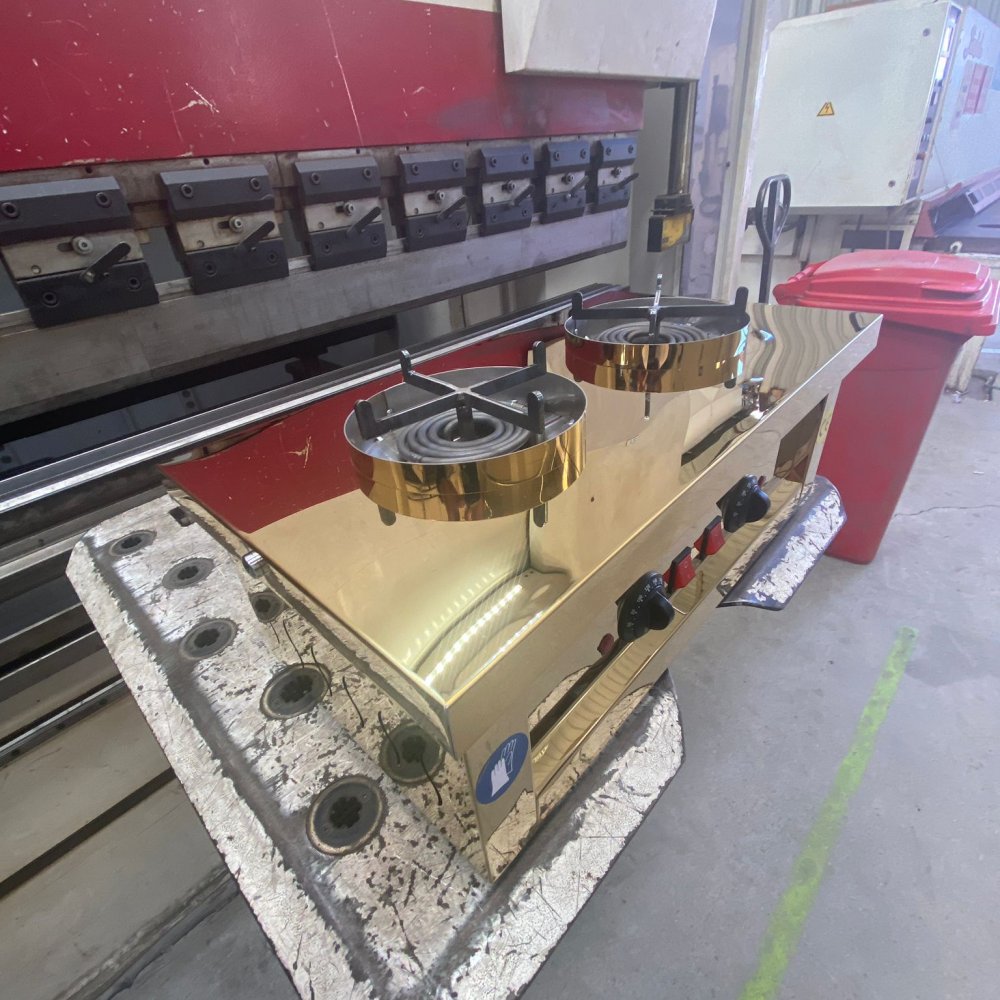 Gold Elektirikli Künefe Pişirim Makinesi resimi