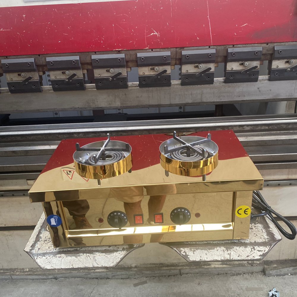 Gold Elektirikli Künefe Pişirim Makinesi resimi