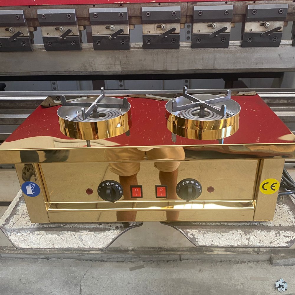 Gold Elektirikli Künefe Pişirim Makinesi resimi