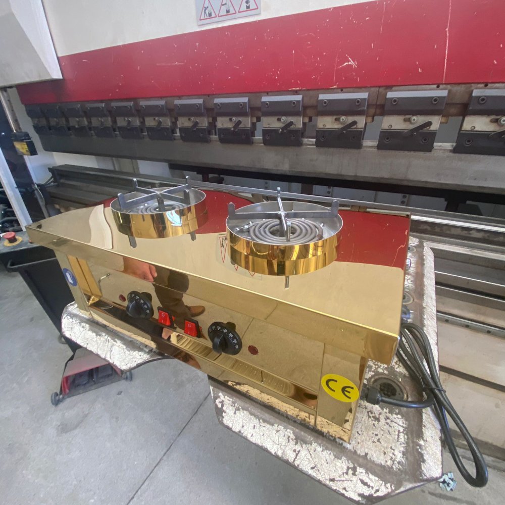 Gold Elektirikli Künefe Pişirim Makinesi resimi
