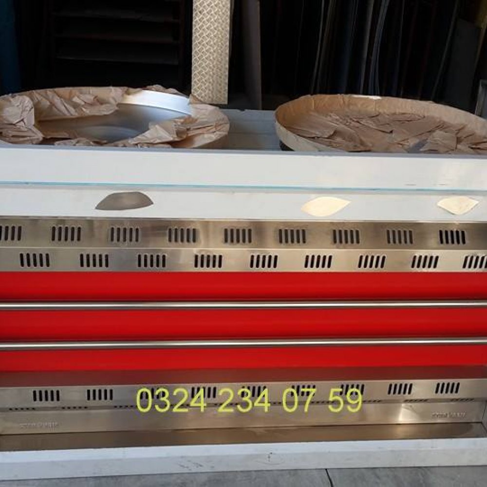 İki Tepsili CE Belgeli Tantuni Ocağı resimi