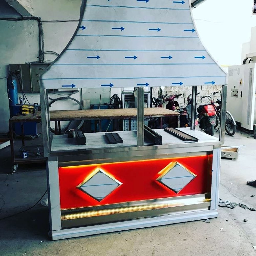 Kebap Pişirim Ocağı Yarı Ocakbaşı resimi