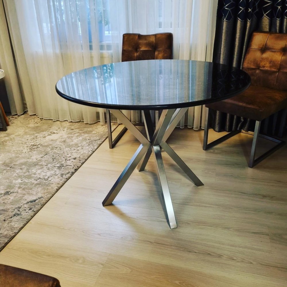 Krom Masa Ayağı Rodos Model resimi
