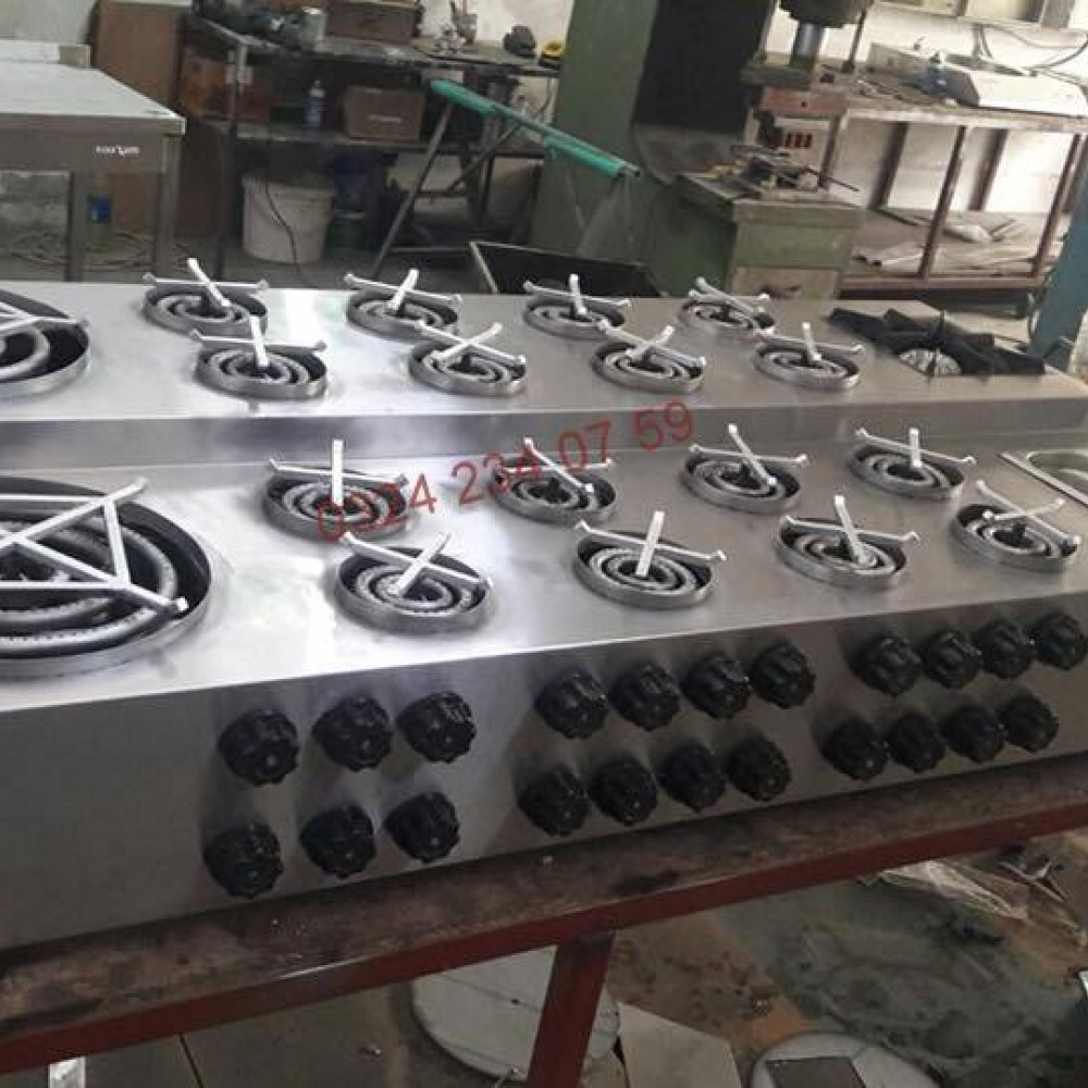 Künefe Ocağı Motorlu 16 Gözlü Model resimi