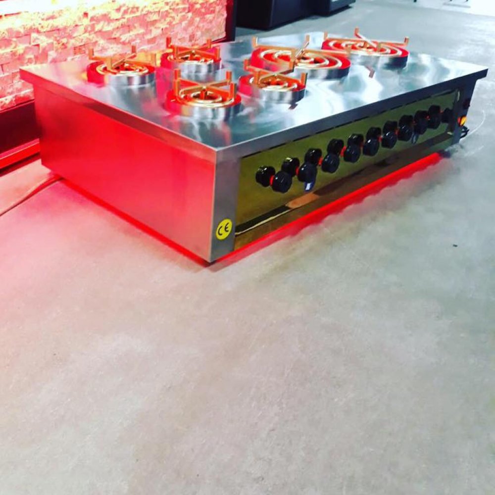 Künefe Ocağı Otomatik Dönerli Canada Model resimi