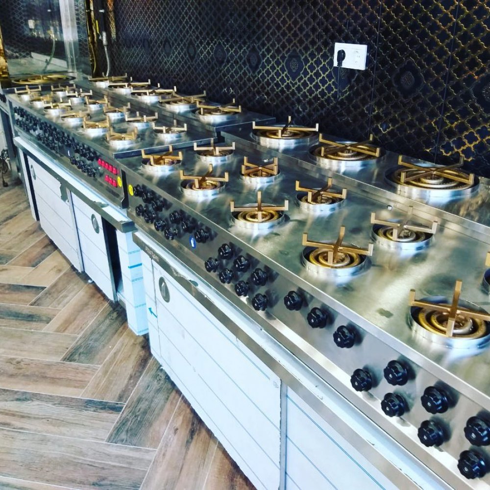 Künefe Ocağı Otomatik Dönerli Karaca Model resimi