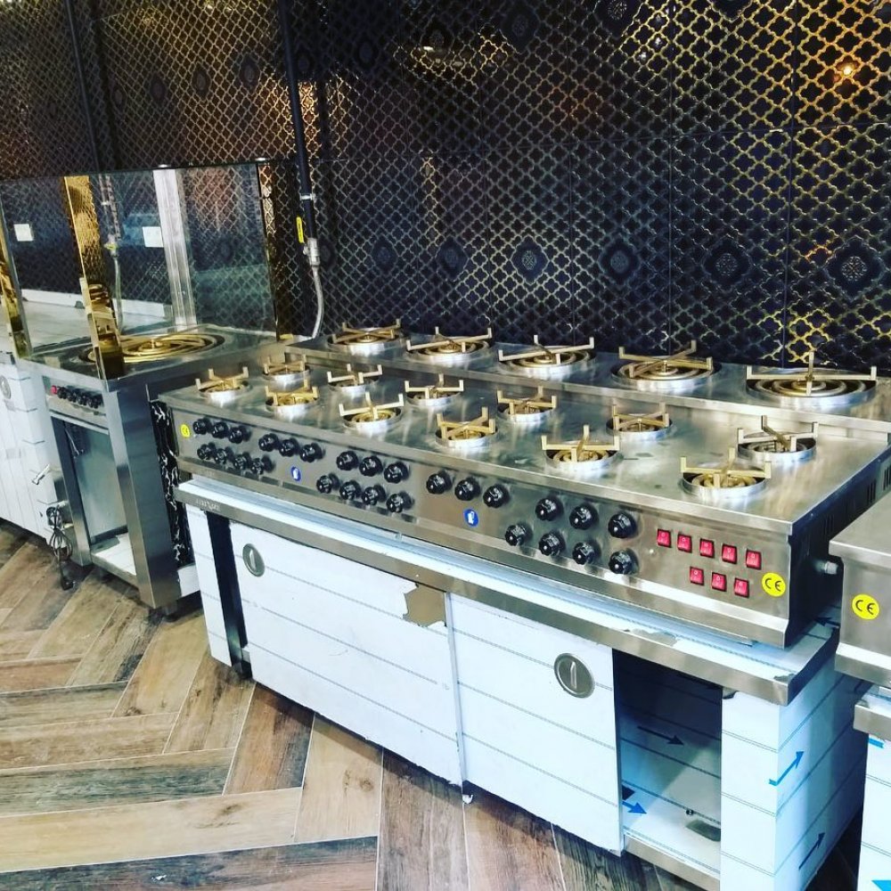 Künefe Ocağı Otomatik Dönerli Karaca Model resimi