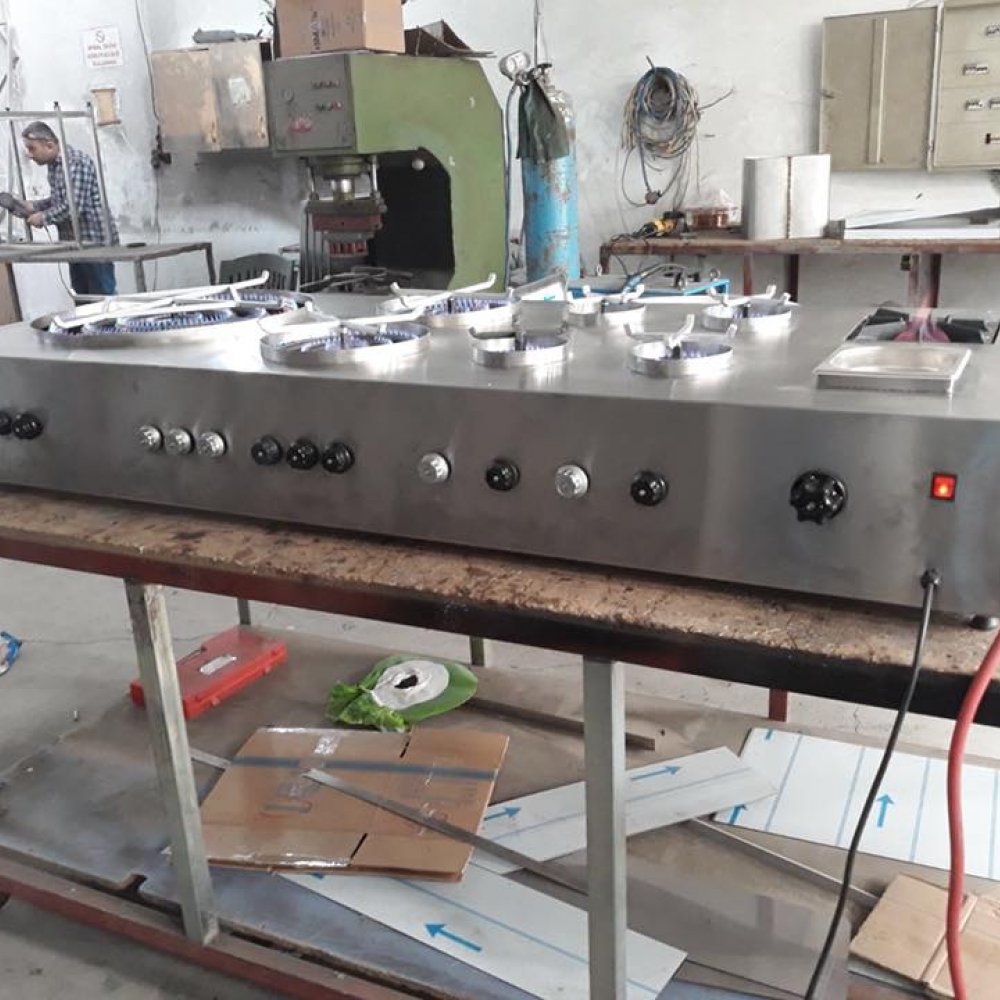 Künefe Ocağı Otomatik Dönerli Takım resimi