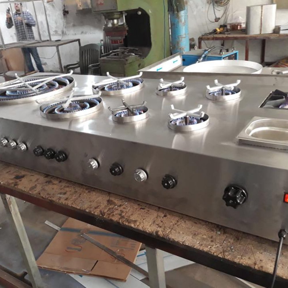 Künefe Ocağı Otomatik Dönerli Takım resimi