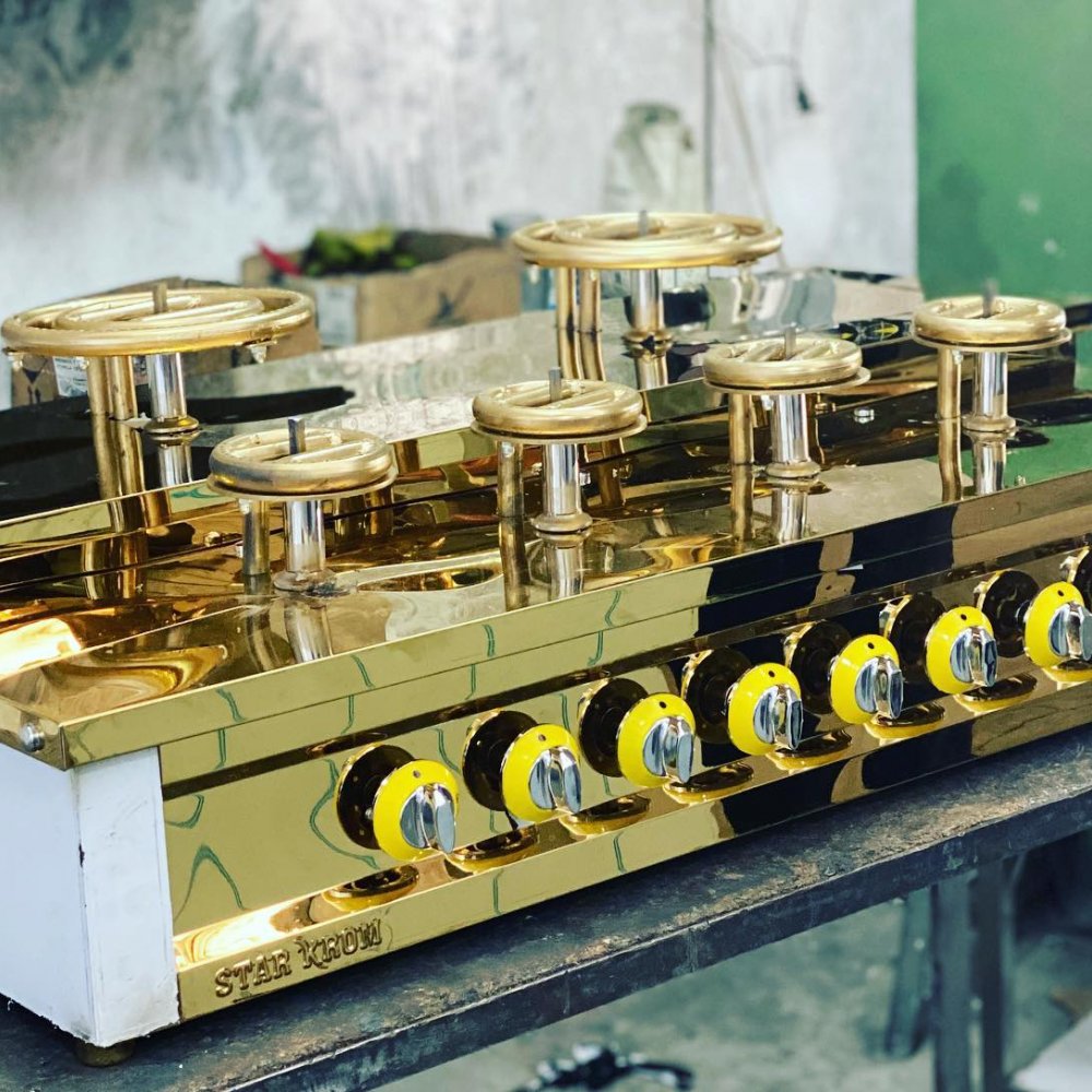 Künefe Pişirim Makinesi Golden resimi