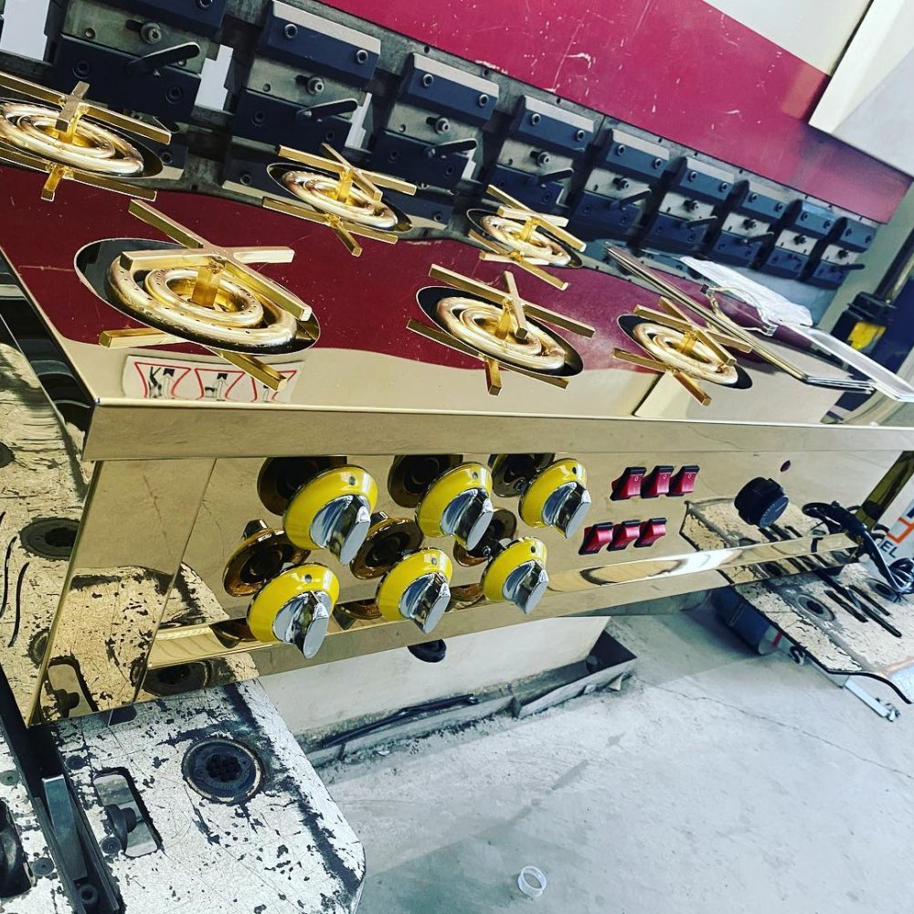 Künefe Pişirim Ocağı Brü Model Gold Otomatik resimi