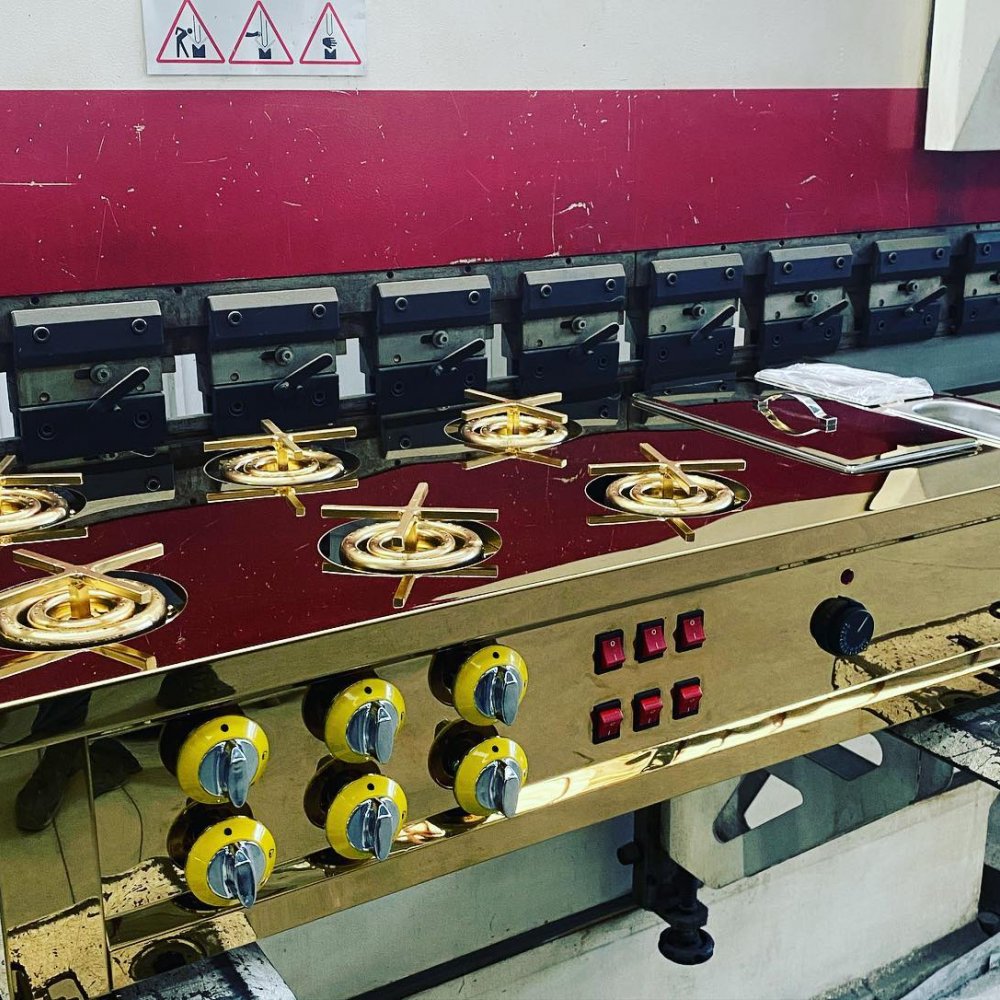 Künefe Pişirim Ocağı Brü Model Gold Otomatik resimi