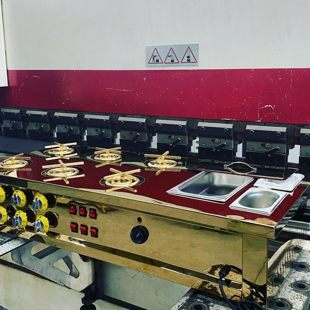 Künefe Pişirim Ocağı Brü Model Gold Otomatik resimi
