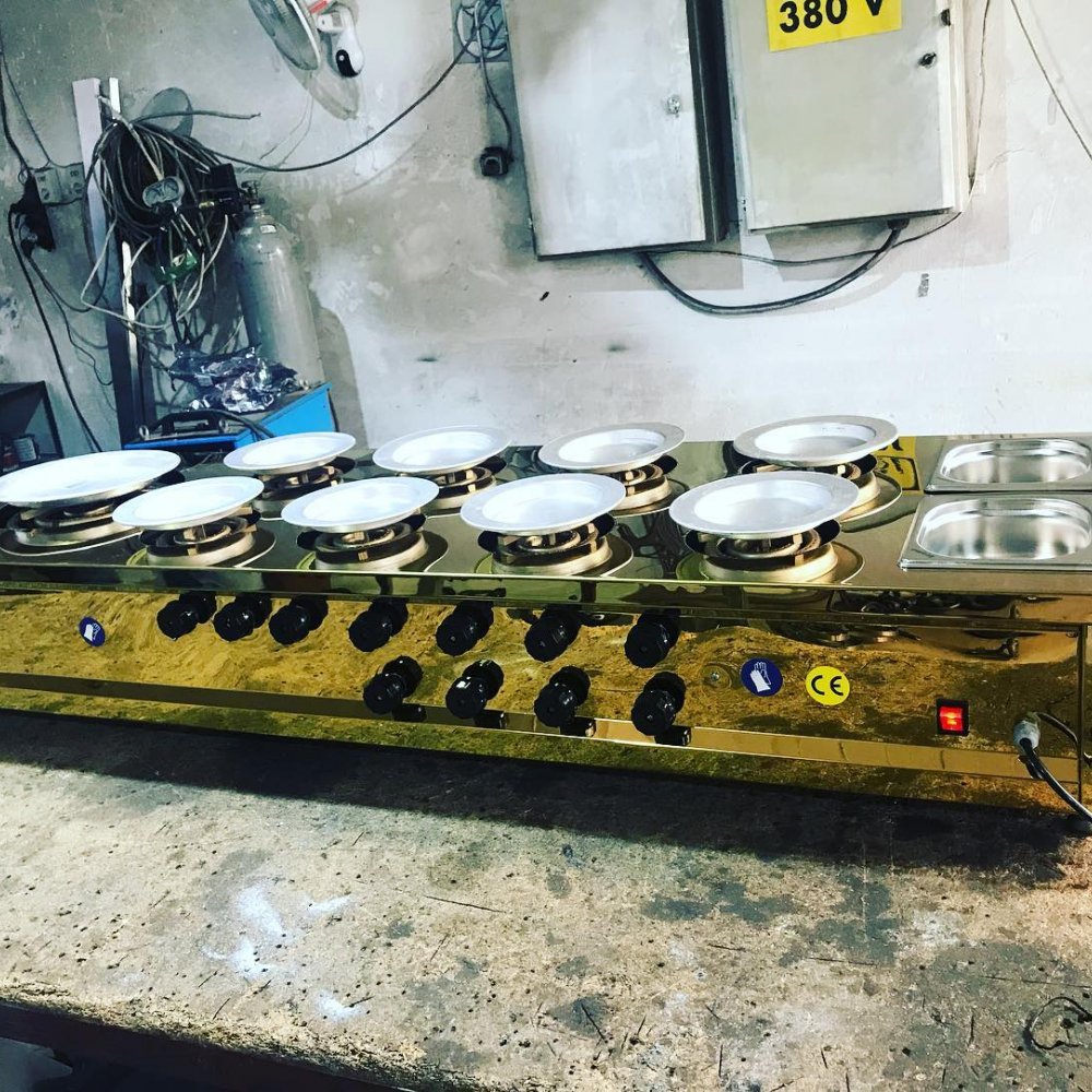 Künefe Pişirim Ocağı Gold Avusturalya Model resimi