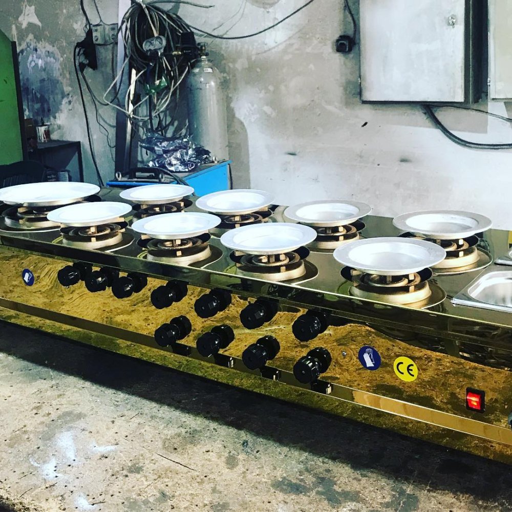 Künefe Pişirim Ocağı Gold Avusturalya Model resimi