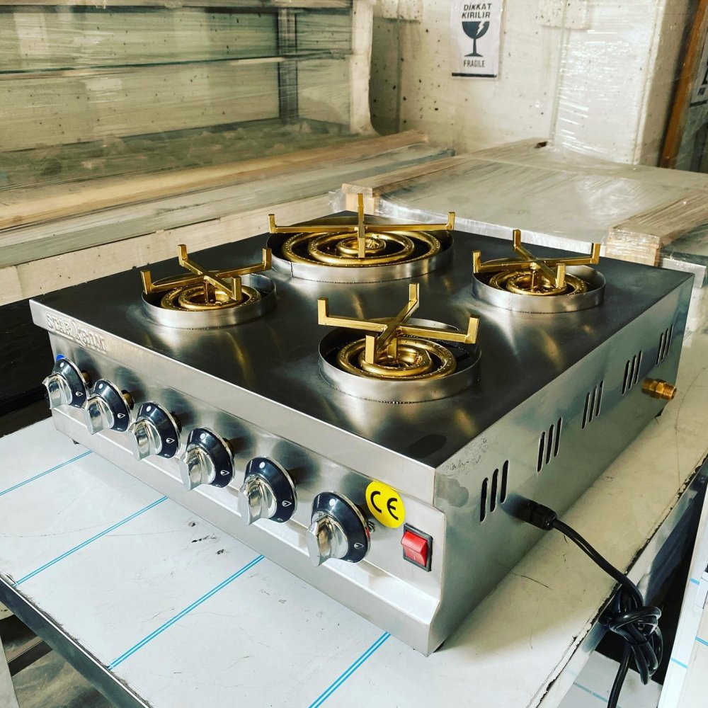 Künefe Pişirim Ocağı Kare Model resimi