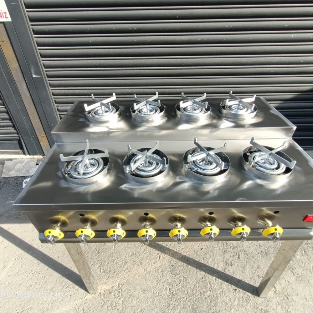 Kunefe Pişirim Ocağı Otomatik Dönerli Takım-59 resimi