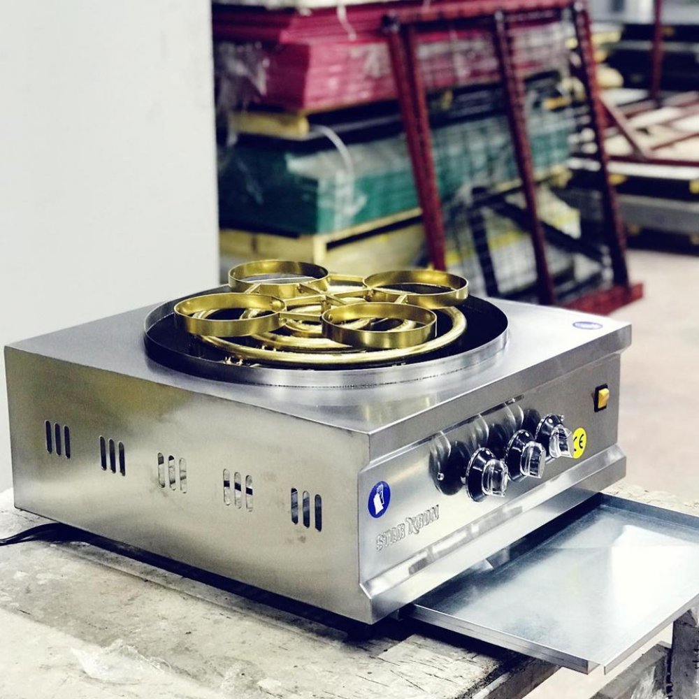 Künefe Pişirim Ocağı Papatya Model Small resimi