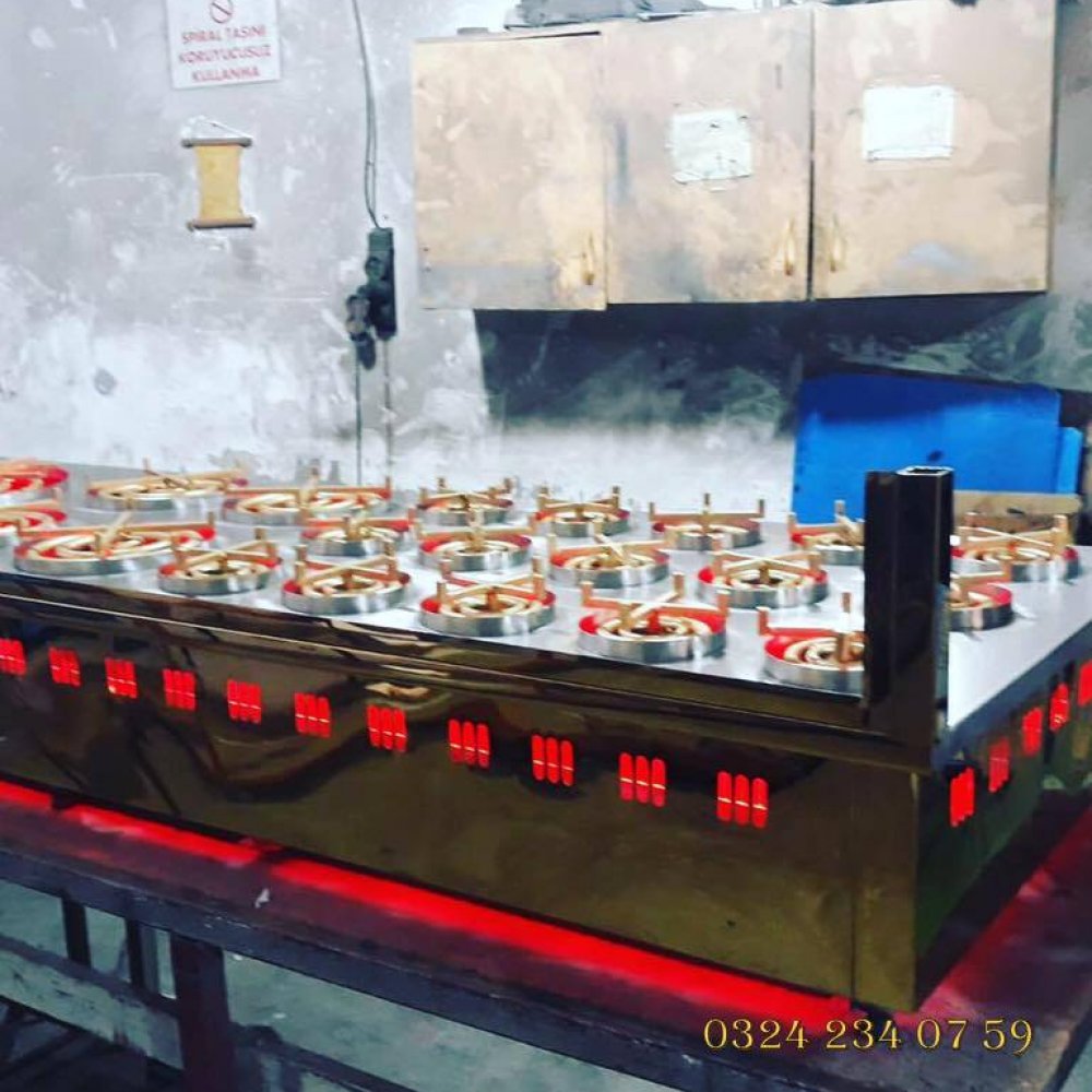 Künefe Pişirme Ocağı Gold Crown resimi