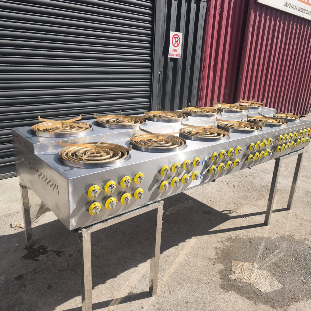 Leydi Künefe Pişirim Ocağı Otomatik Dönerli Ce belgeli resimi