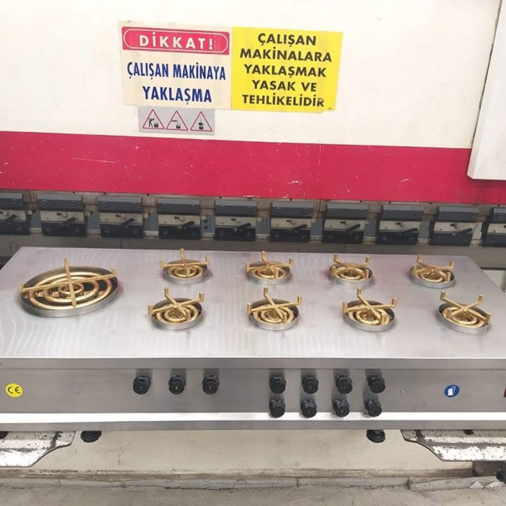 Otomatik Dönerli Künefe Pişirim Ocağı Çok Porsiyonlu Model resimi