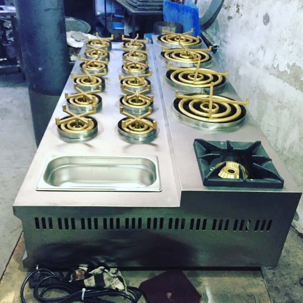 Otomatik Dönerli Otomatik Dönerli Künefe Ocağı İsrl Model resimi