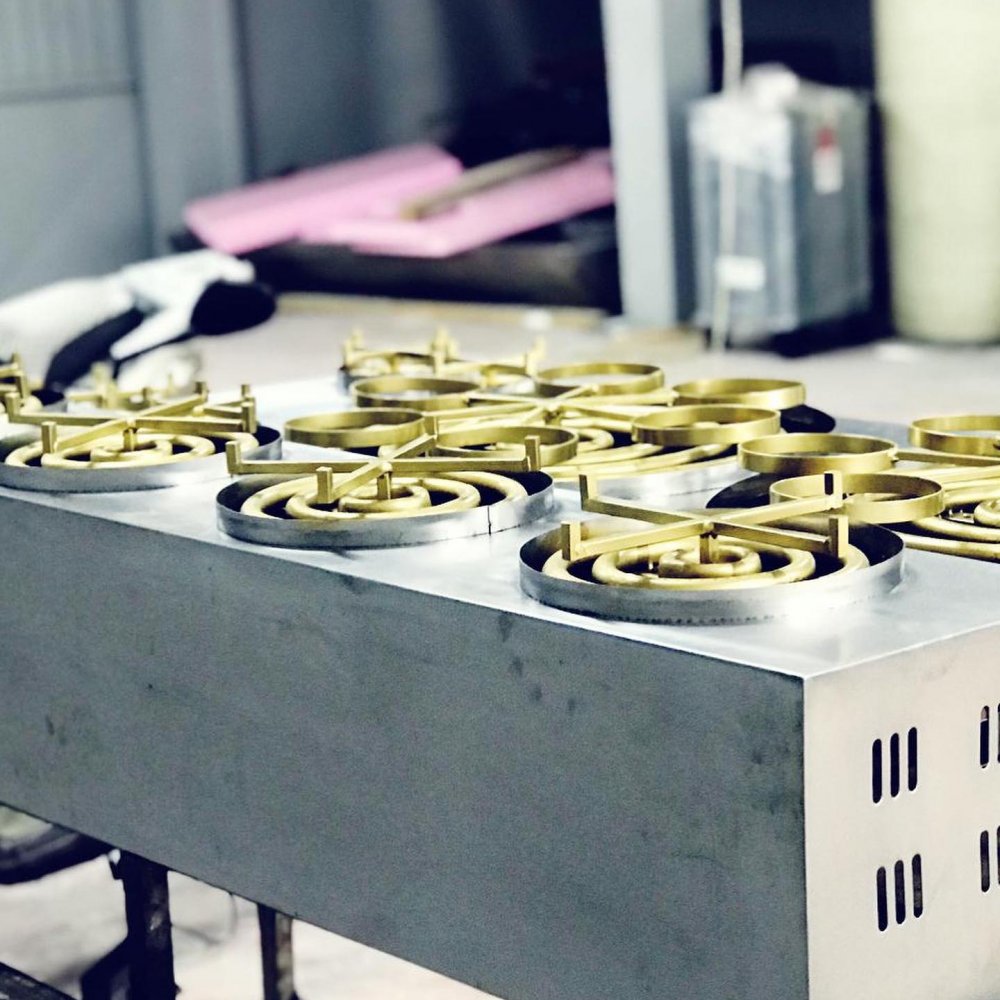 Otomatik Künefe Pişirim Ocağı Duble Model resimi
