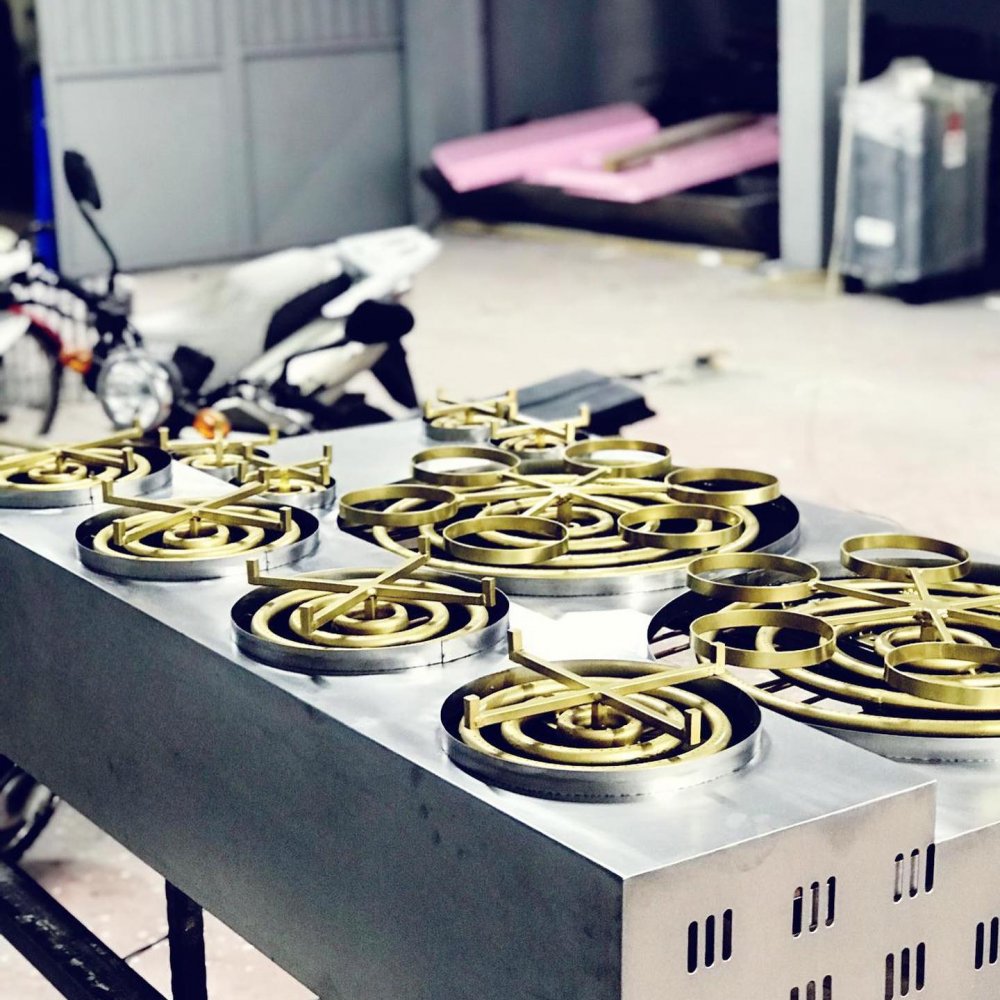 Otomatik Künefe Pişirim Ocağı Duble Model resimi