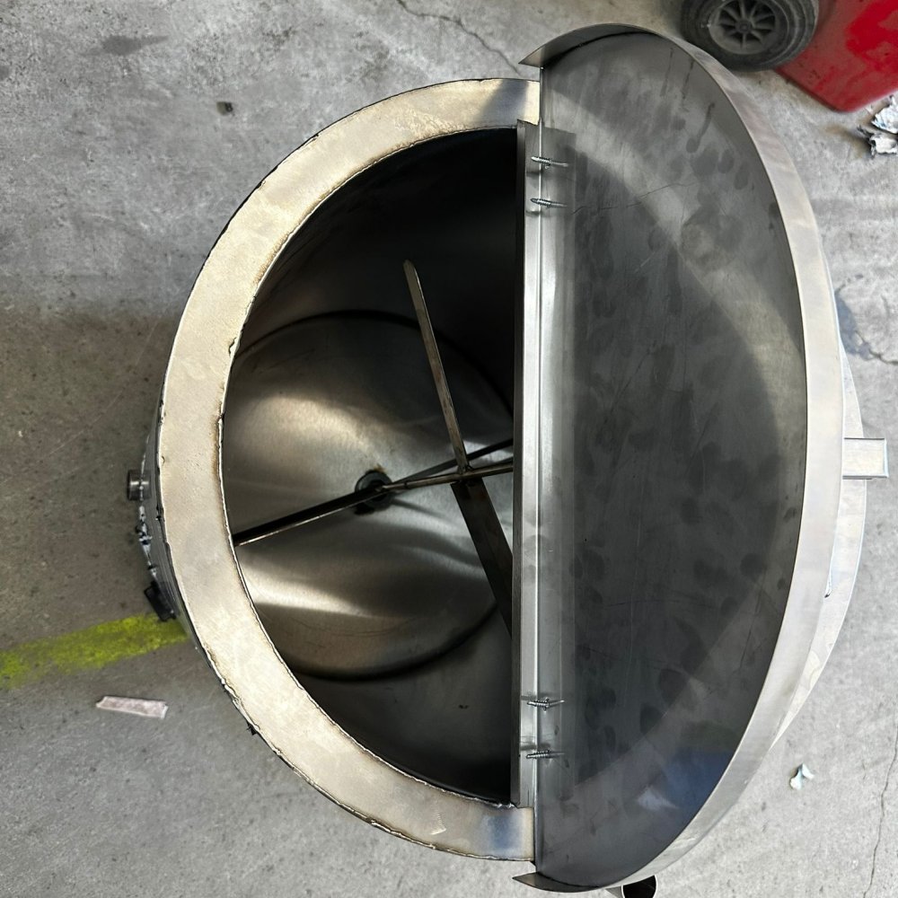 Lavanta ve Bal Eritme Kazanı Otomatik dönerli 100Kg resimi