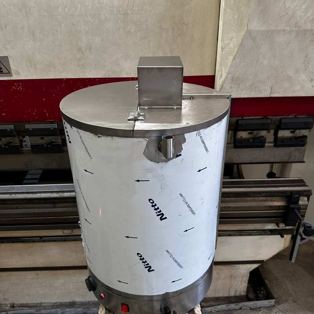 Lavanta ve Bal Eritme Kazanı Otomatik dönerli 100Kg resimi