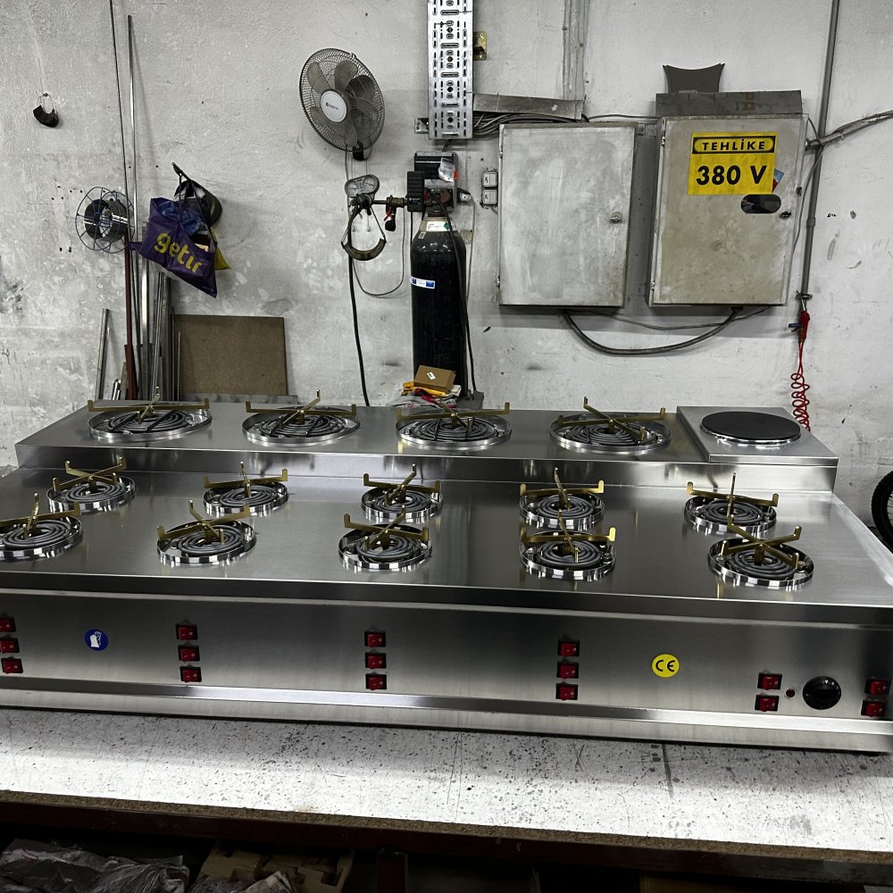 Raycus Elektirikli Künefe Pişirim Ocağı-Elektiromatik resimi