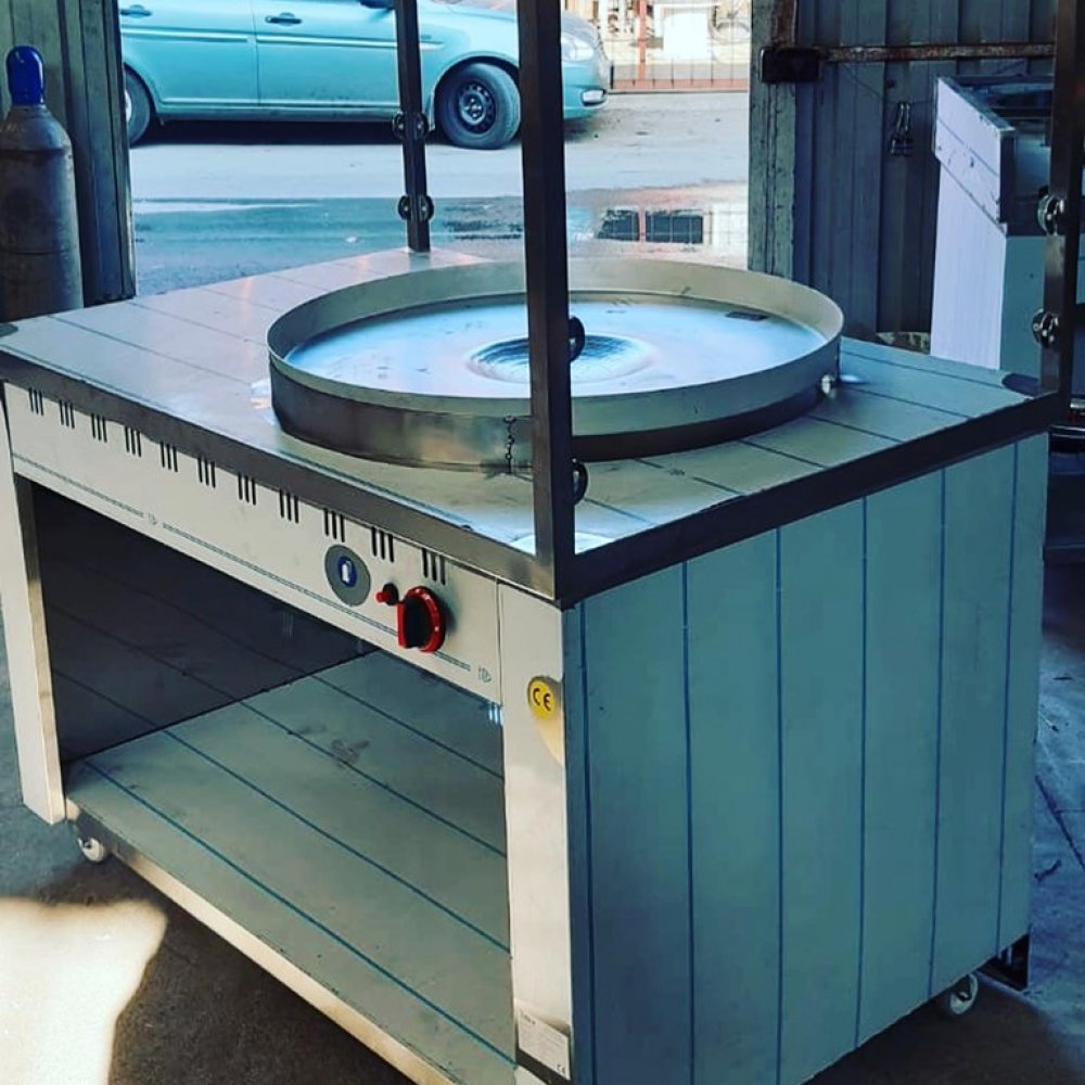 Tantuni Tezgahı Tam takım Tek Tepsili Model resimi