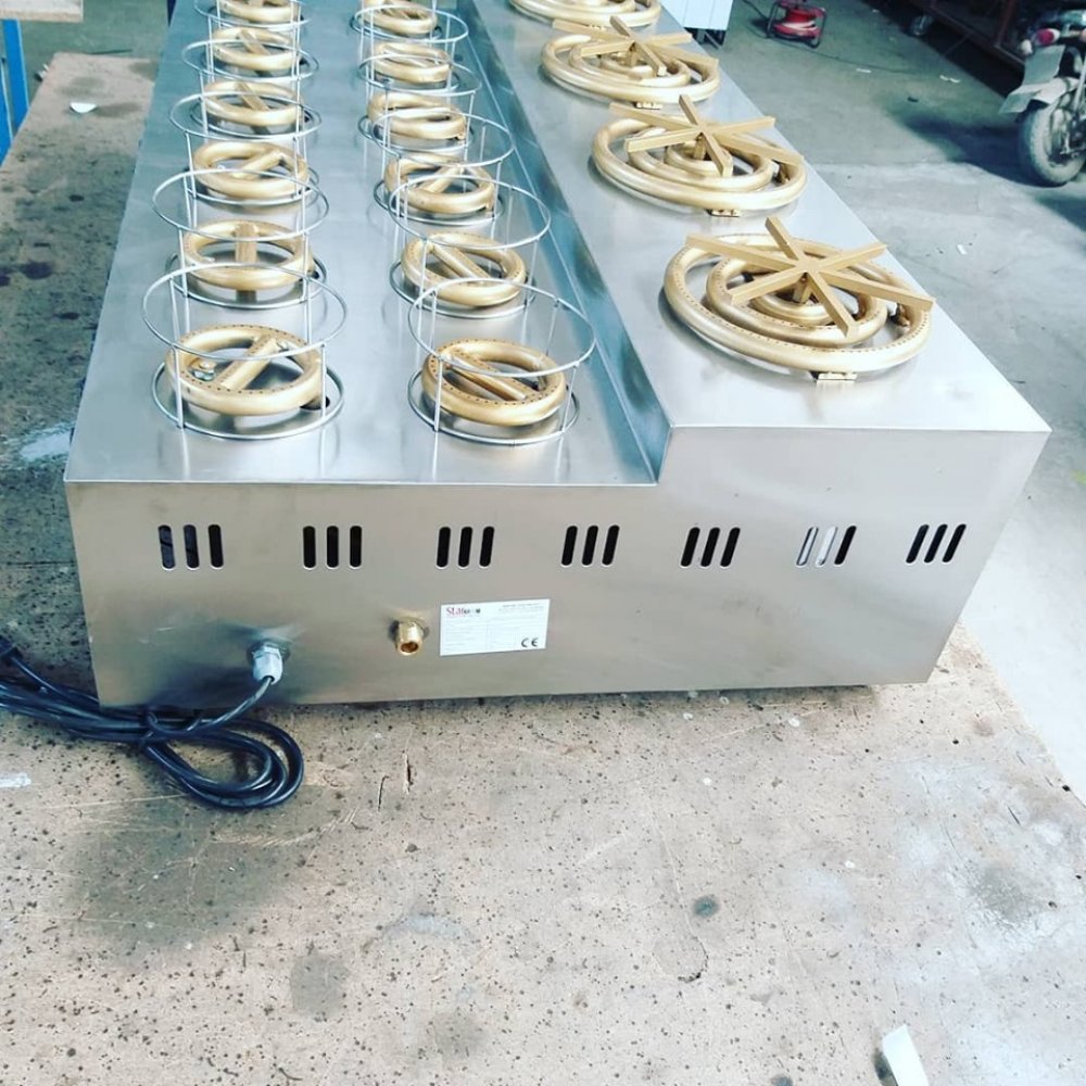 Yarı Otomatik Dönerli Künefe Pişirme Makinesi resimi