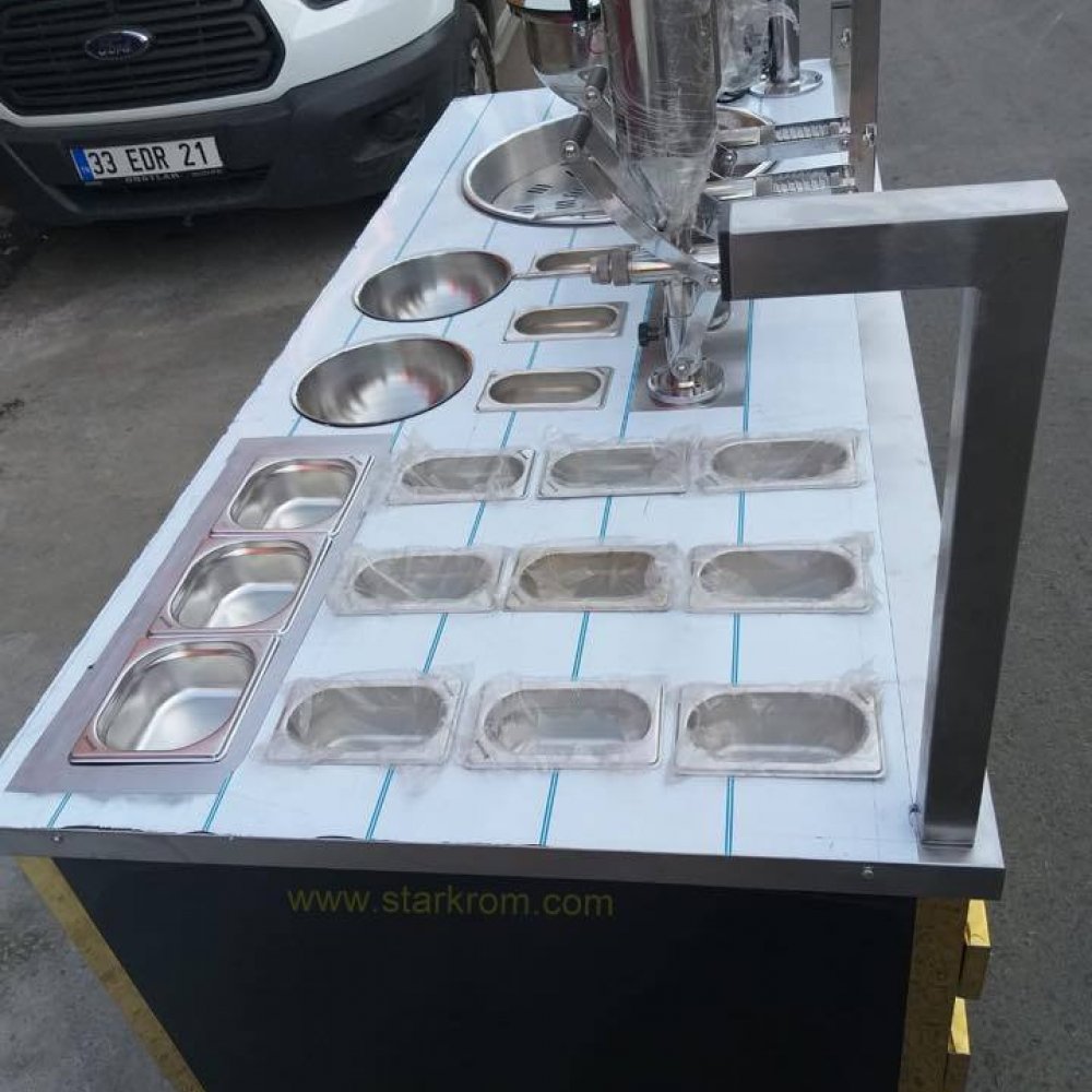 Yeni Nesil Çikolatalı Lokma makinesi Takım resimi