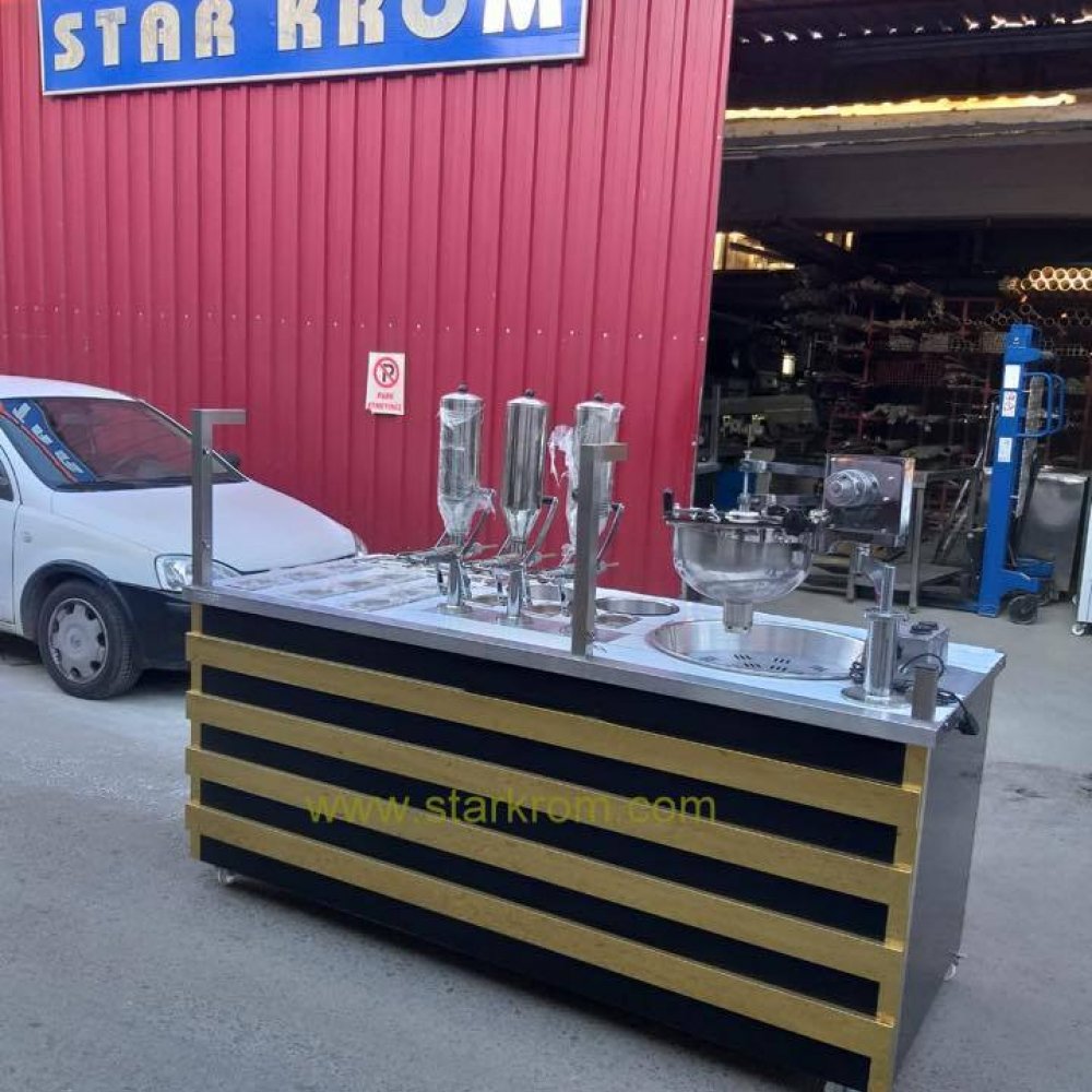 Yeni Nesil Çikolatalı Lokma makinesi Takım resimi