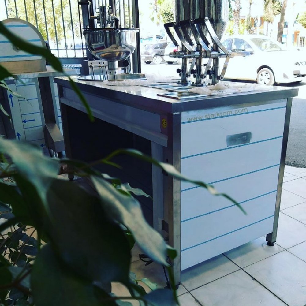 Yeni Nesil Lokma Makinesi Özel Seri Üretim Gold resimi