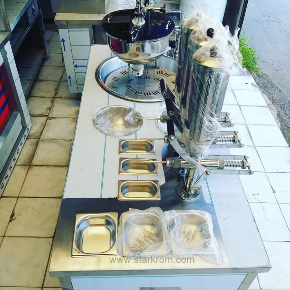 Yeni Nesil Lokma Makinesi Özel Seri Üretim Gold resimi