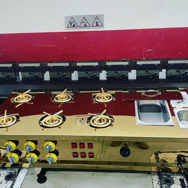Künefe Pişirim Ocağı Brü Model Gold Otomatik