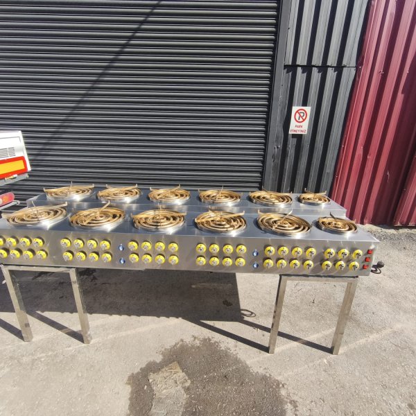 Leydi Künefe Pişirim Ocağı Otomatik Dönerli Ce belgeli