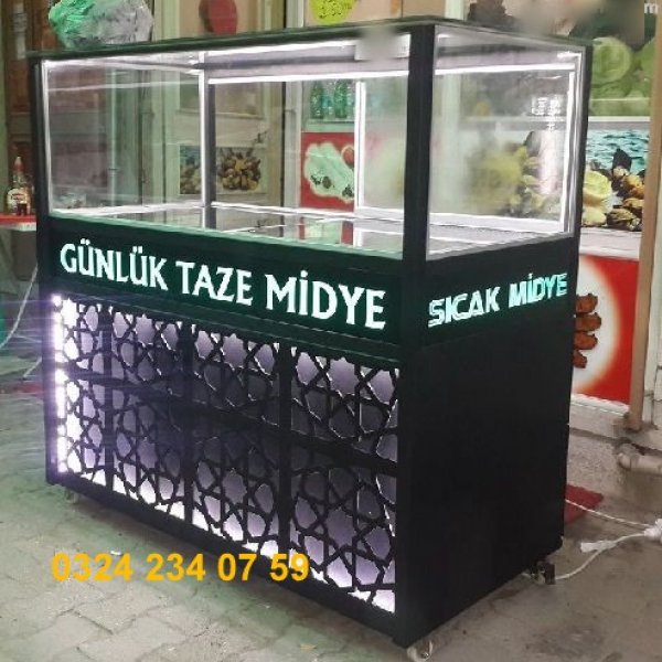 Midye Tezgahı, Mİdye Dolma Arabası