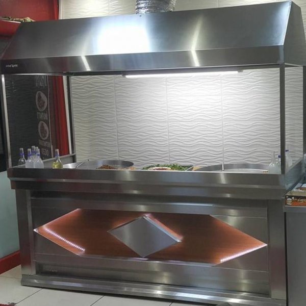 Tantuni Tezgahı Ahşap Desenli Tekirdağ Model