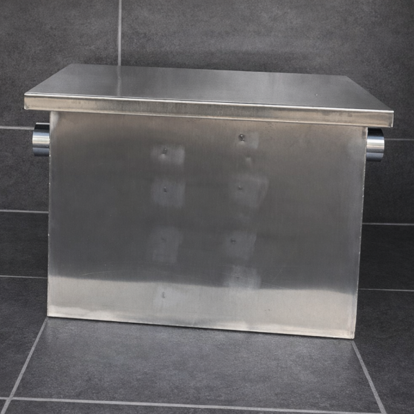 Yağ Tutucu Krom Tezgah Altı-Paslanmaz Yağ Ayırıcı